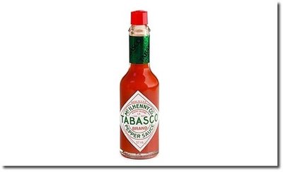 Tabasco of rode wijnazijn